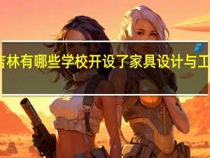 吉林有哪些学校开设了家具设计与工程专业