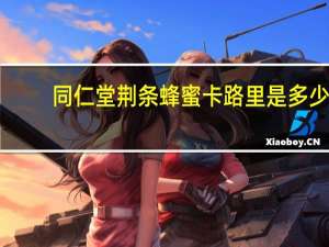 同仁堂 荆条蜂蜜卡路里是多少