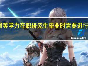 同等学力在职研究生毕业时需要进行答辩吗