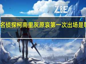 名侦探柯南里灰原哀第一次出场是哪一集
