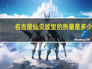 名古屋 仙贝故里的热量是多少