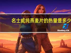 名士威 纯燕麦片的热量是多少