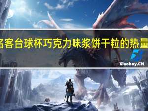 名客 台球杯巧克力味浆饼干粒的热量是多少