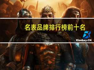 名表品牌排行榜前十名（宇舶表什么档次）