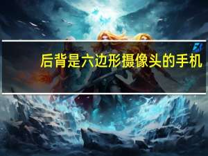后背是六边形摄像头的手机