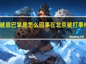 向佐被扇巴掌是怎么回事 在北京被打事件是真的吗