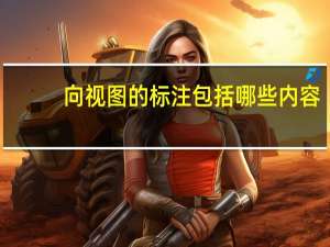 向视图的标注包括哪些内容（向视图的标注）