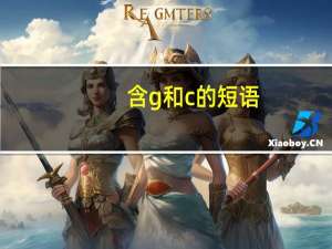 含g和c的短语