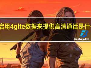 启用4glte数据来提供高清通话是什么意思（4glte什么意思）
