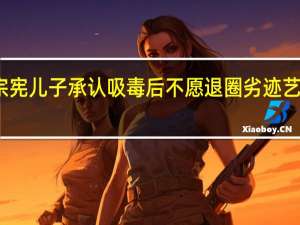 吴宗宪儿子承认吸毒后不愿退圈 劣迹艺人该封杀