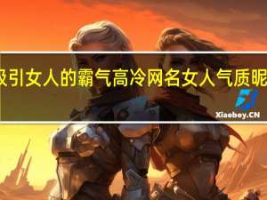 吸引女人的霸气高冷网名 女人气质昵称霸气