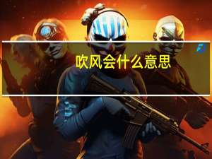 吹风会什么意思