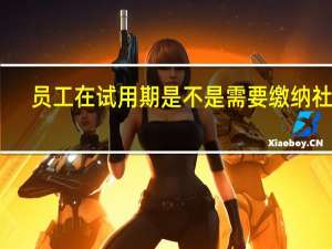 员工在试用期是不是需要缴纳社保