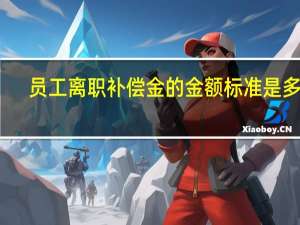 员工离职补偿金的金额标准是多少