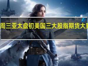 周三（9月20日）亚太盘初美国三大股指期货大致持平