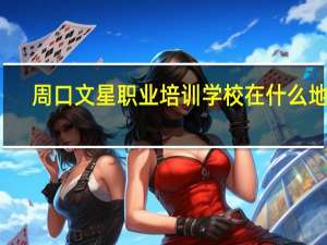 周口文星职业培训学校在什么地方