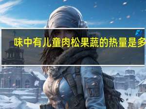 味中有 儿童肉松果蔬的热量是多少