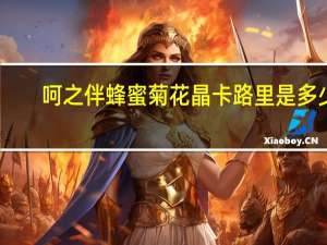 呵之伴 蜂蜜菊花晶卡路里是多少