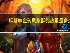 呷虾咪 金砖凤梨酥的热量是多少