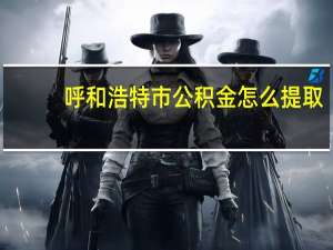 呼和浩特市公积金怎么提取