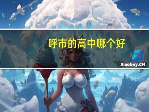 呼市的高中哪个好