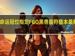 命运冠位指定FGO黑兽脂狩猎本最难配置