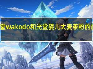 和光堂 wakodo  和光堂 婴儿大麦茶粉的热量是多少