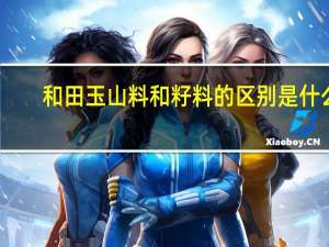 和田玉山料和籽料的区别是什么