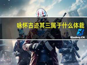 詠懷古跡其三屬于什么體裁