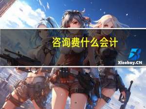 咨询费什么会计