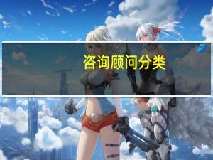 咨询顾问分类