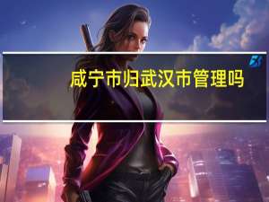 咸宁市归武汉市管理吗