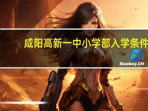 咸阳高新一中小学部入学条件