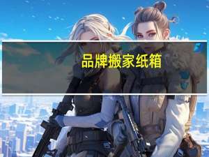 品牌搬家纸箱