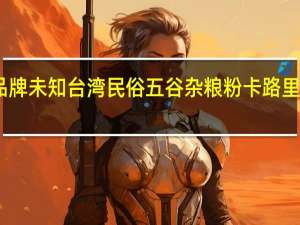 品牌未知 台湾民俗五谷杂粮粉卡路里是多少