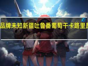 品牌未知 新疆吐鲁番葡萄干卡路里是多少