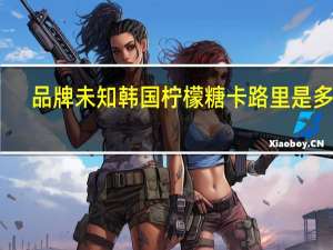 品牌未知 韩国柠檬糖卡路里是多少