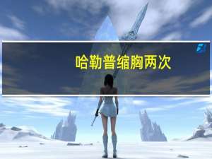 哈勒普缩胸两次（哈勒普 缩胸）