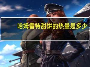 哈姆雷特 甜饼的热量是多少
