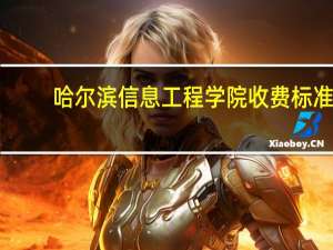 哈尔滨信息工程学院收费标准
