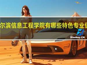 哈尔滨信息工程学院有哪些特色专业值得推荐