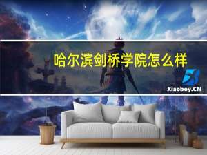 哈尔滨剑桥学院怎么样