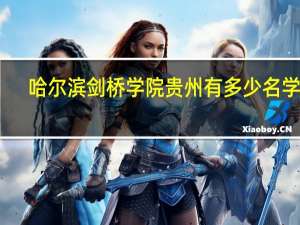 哈尔滨剑桥学院贵州有多少名学生