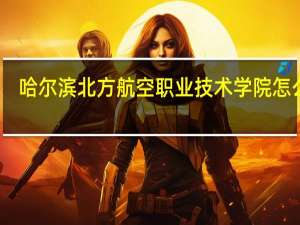 哈尔滨北方航空职业技术学院怎么样
