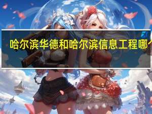 哈尔滨华德和哈尔滨信息工程哪个好