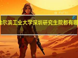 哈尔滨工业大学深圳研究生院都有哪些院系