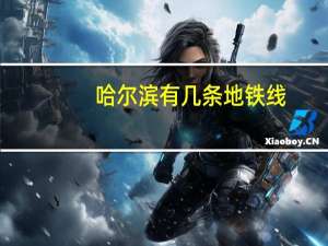 哈尔滨有几条地铁线