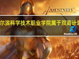哈尔滨科学技术职业学院属于双高计划院校吗