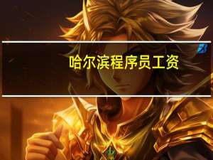 哈尔滨程序员工资