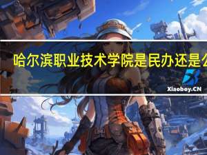 哈尔滨职业技术学院是民办还是公办